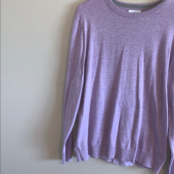 Old Navy Purple/Lavender Sweater Lightweight Large - Picture 2 of 5